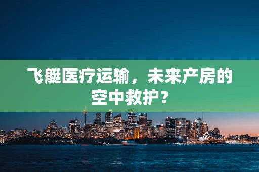 飞艇医疗运输，未来产房的空中救护？