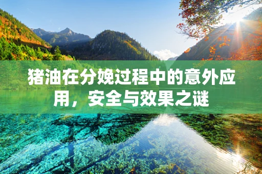 猪油在分娩过程中的意外应用，安全与效果之谜