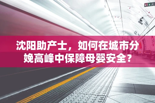 沈阳助产士，如何在城市分娩高峰中保障母婴安全？