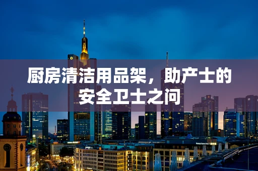 厨房清洁用品架，助产士的安全卫士之问