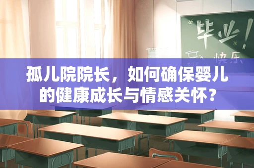 孤儿院院长，如何确保婴儿的健康成长与情感关怀？
