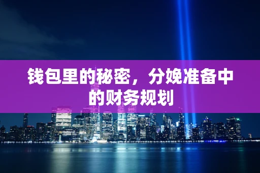钱包里的秘密，分娩准备中的财务规划