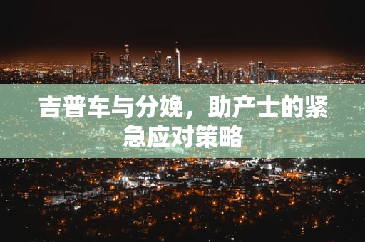 吉普车与分娩，助产士的紧急应对策略