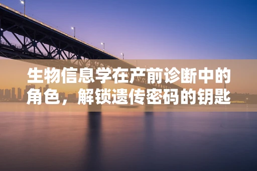 生物信息学在产前诊断中的角色，解锁遗传密码的钥匙？