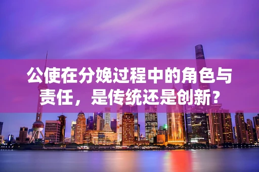 公使在分娩过程中的角色与责任，是传统还是创新？