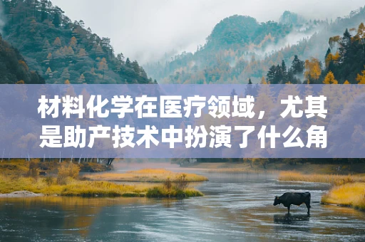 材料化学在医疗领域，尤其是助产技术中扮演了什么角色？