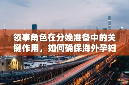 领事角色在分娩准备中的关键作用，如何确保海外孕妇的产前安全？