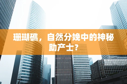 珊瑚礁，自然分娩中的神秘助产士？