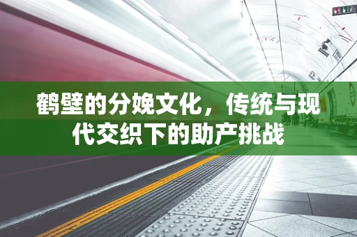 鹤壁的分娩文化，传统与现代交织下的助产挑战