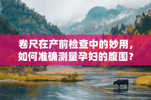 卷尺在产前检查中的妙用，如何准确测量孕妇的腹围？