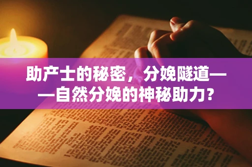 助产士的秘密，分娩隧道——自然分娩的神秘助力？