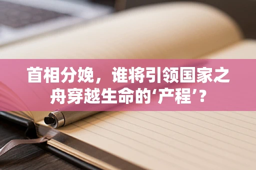 首相分娩，谁将引领国家之舟穿越生命的‘产程’？