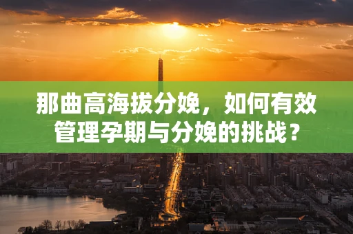 那曲高海拔分娩，如何有效管理孕期与分娩的挑战？