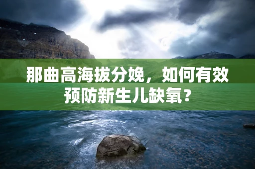 那曲高海拔分娩，如何有效预防新生儿缺氧？