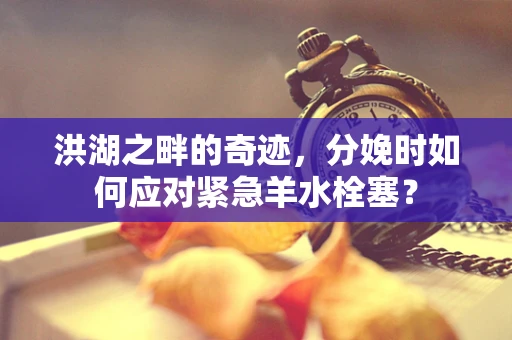 洪湖之畔的奇迹，分娩时如何应对紧急羊水栓塞？