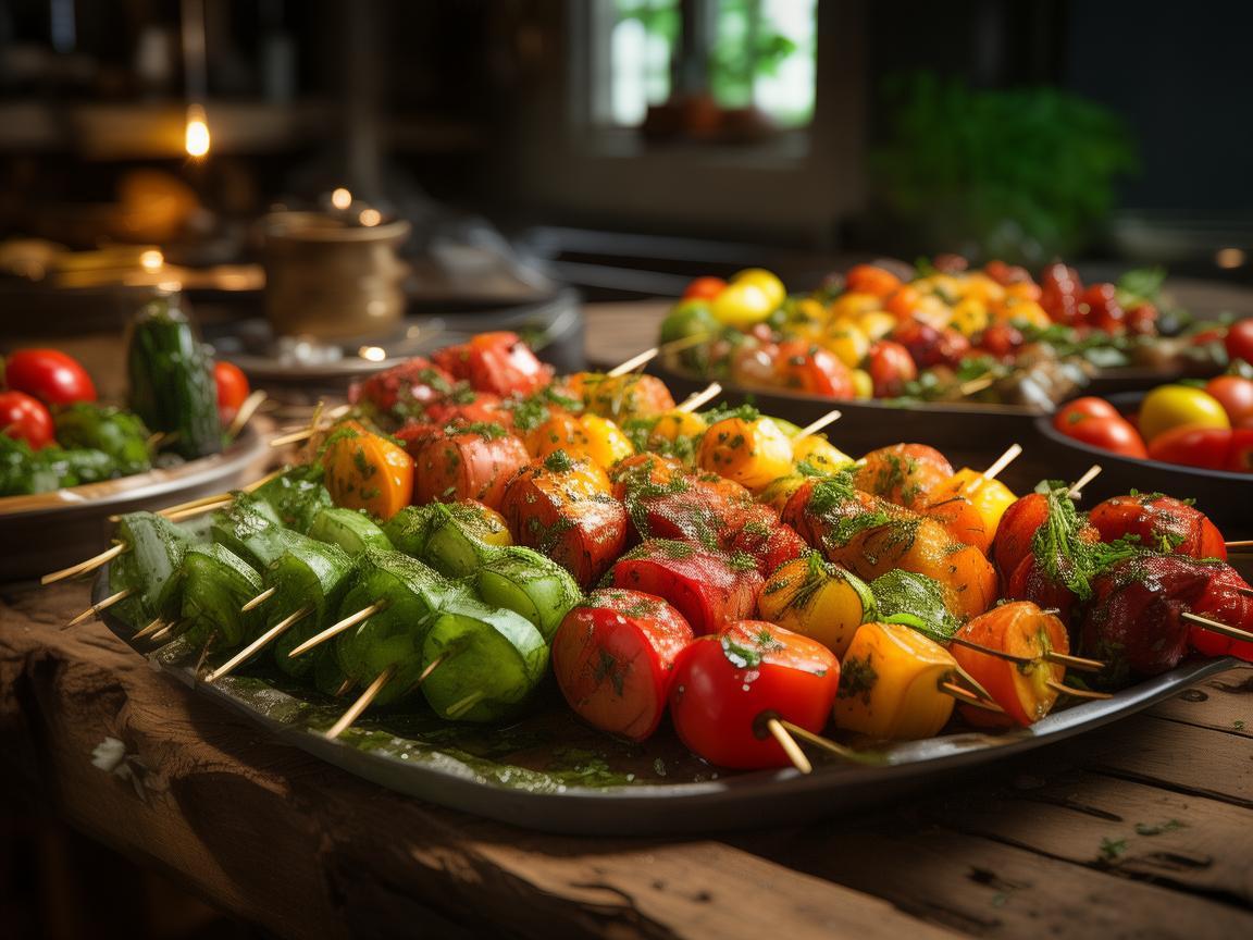 烤蔬菜串，孕期饮食的绿色诱惑